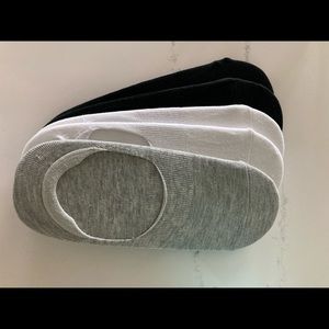 Women’s no-show socks, Old Navy, one size